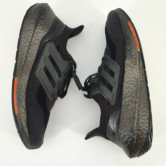Adidas Kids Ultraboost 21 Black Mesh Sneakers Size 4.5 - Picture 5 of 8